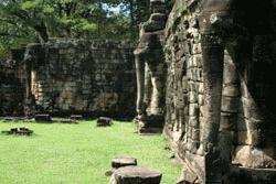 Terrace of the Elephants in Angkor Thom