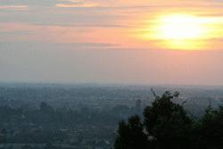 Sunset from the hilltop temple of Phnom Bakheng