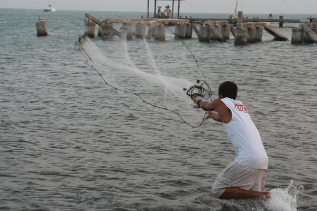 Fishing in Placencia, Belize