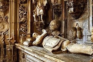 A coimbra church houses the remains of the first king of Portugal.