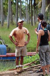 Scott, the dynamic director of the project, has already dedicated one year without pay. This project has had amazing results. 47 new longtail boats built.