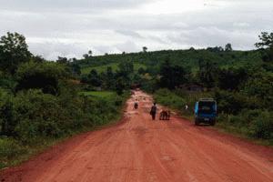 Our journey through Laos begins with a 9 hour 4x4 truck drive over a very muddy red clay road to Luang Nam Tha.