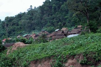 Hilltribe villages were scattered throughout our journey to Luang Nam Tha