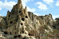 The open air museum outside of Goreme