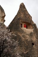 House in Uschashir displays turkish national pride