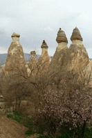 The Valley of the Fairy Chimneys near Pashabag