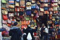 Colorful stores around the Grand Bazaar add to Istanbul's attractive landscape