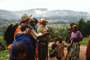 Our first day in Kabale was filled with seeing the community garden, talking to the volunteeres and visiting a remote school. The school was disheartening, as we saw kids doing math with pencil stubbs. We took time to help with basic math.