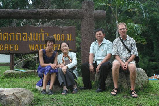 Spending the day with Noy and Heng at the beautiful Khao Yai National Park was a very special moment in our trip.