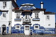 The train station in Aveiro.