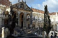 The University of Coimbra has an incredible location atop the central hilltop overlooking Coimbra