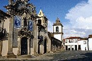 The main plaza at Sao Joao da Pesqueira. We would see Peter and Paul playing futbol here at all hours of the day or night.