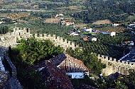 The amazing walled city of Obidos as the sun descends.