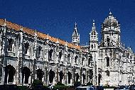 The magnificent Mosteiro dos Jeronimos cathedral in Lisboa.