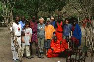 Sampulyi and Maasai friends join the gang on the final day of the safari.