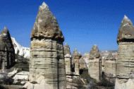 The surreal landscape of Cappadocia