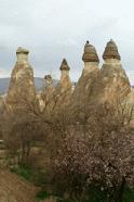 The Valley of the Fairy Chimneys near Pashabag