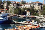 The port of Antalya