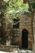 The Virgin Mary's retirement home outside Selchuk, Turkey.