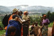 Our first day in Kabale was filled with seeing the community garden, talking to the volunteeres and visiting a remote school. The school was disheartening, as we saw kids doing math with pencil stubbs. We took time to help with basic math.