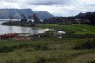 Shoreline on Samosir Island, Lake Toba