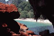 Railay is internationally known as a rock climbing mecca