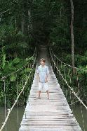 Peter leds us on a short hike into the dense Khao Yai jungle.