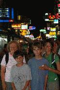 The famous Farang hangout of Khao San Road in Bangkok