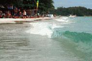 Koh Samet, only 3 hours from Bangkok, is a great place for blue water and white beaches. However, Samet can be crowded.